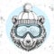 Hipster animal bear in winter hat and snowboard goggles. Hand drawing Muzzle of bear
