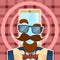 Hipster Cell Smart Phone Glasses, Mustache, Beard Retro Style