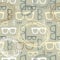 Hipster glasses seamless pattern