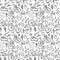 Hipster lifestyle pattern background