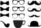 Hipster moustache style elemments se2