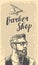 Hipster shave haircut in the BarberShop. Vector black and white illustrations and typography elements. Hand drawn