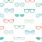 Hipster Summer Sunglasses Fashion Glasses Collection Seamless Pa