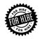 For Hire rubber stamp