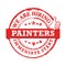 We are hiring Painters, immediate start - stamp / label for print
