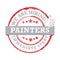 We are hiring Painters - stamp / label for print