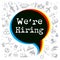 We are Hiring - Poster, Banner or Abstract Design