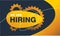 We are hiring - yellow gear box mechanism