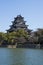 Hiroshima Castle outside. The Tenshu Tower