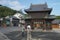 Hiroshima, Japan - August 11, 2017: The street view of Miyajima in the early morning in Hiroshima, Japan.