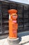 HIROSHIMA, JAPAN - May 24: Traditional post box in Miyajima