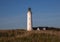 Hirtshals lighthouse in northern Jutland Denmark