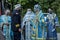 His Eminence, Archbishop Michael of NY and NJ, offers prayers for victims of Covid-19 and 9/11/2001, and firetruck blessing