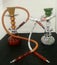 His and hers shisha pipes