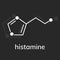 Histamine molecular formula