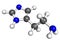 Histamine molecule