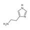 Histamine structural formula of molecular structure