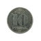 Historic 10 east german pfennig coin 1982 obverse