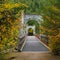 The historic Alexandra Bridge over the Fraser River in the Fraser Canyon