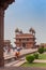 Historic architecture of the Fatehpur Sikri ghost city in Agra