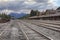 Historic Banff Train Station - Banff, Alberta, Canada