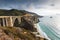 The Historic Bixby Bridge. Pacific Coast Highway California