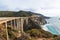 The Historic Bixby Bridge. Pacific Coast Highway California