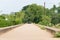 Historic Bridge between Don Det and Don Khon. built by the French in the Mekong River, 4000 islands, Champasak Province, Laos