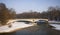 A historic bridge in Munich in Bavaria