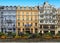Historic building and in city center of the spa town Karlovy Vary (Carlsbad)