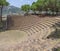 Historic building at Lipari in Italy