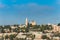 Historic buildings and Abbey of the Dormition , an abbey and the name of a Benedictine community in Jerusalem on Mount Zion, View