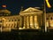 Historic buildings in Berlin: the Reichstag - The German Parliament