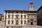 The historic buildings of the city of Arezzo
