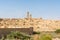 Historic buildings in Dariyah clay castle, also as Dereyeh and Dariyya, a town in Riyadh, Saudi Arabia, original home of the Saudi