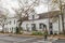 Historic buildings in Dorp street in Stellenbosch