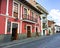 Historic Buildings in Downtown Cuenca, Ecuador