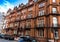 Historic Buildings in English style on Green street , Westminster. London