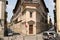 Historic buildings at the intersection of two streets on the outskirts of Florence