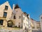 Historic buildings in the old town of Krems an der Donau, Austria