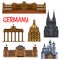 Historic buildings and sightseeings of Germany