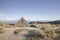 Historic Buildings on Tidal Isle of Ynys Llanddwyn in North Wale