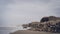 Historic bunker of the world war 2 on the beach in LÃ¸kken, North Denmark