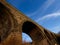 Historic Buxton bridge, Peak District National Park.