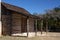 Historic cabin porch