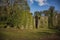 The historic Candleston Castle, Merthyr Mawr near Bridgend, South Wales.