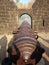 Historic cannon at Janjira fort