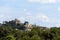 Historic castle on the hill, Chateau of Ansouis, Provence, sout