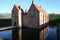 Historic Castle Spottrup in Jutland, Denmark