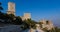 Historic castle of Venice and old fort ruins in Erice, Sicily